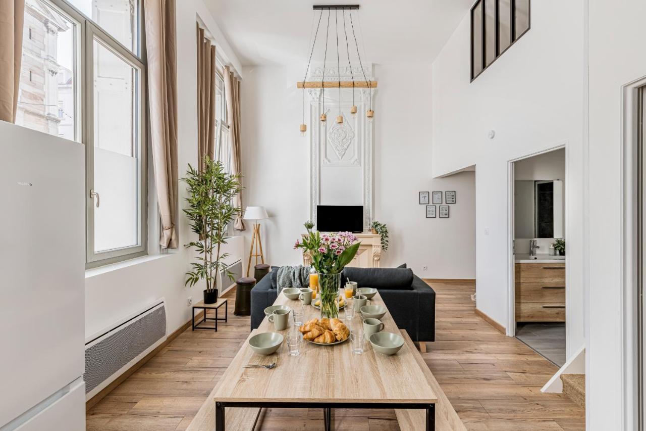 Charmant & Spacieux Appartement En Coeur De Ville Σαιντ-Ετιέν Εξωτερικό φωτογραφία